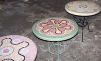 Mostra dei mosaici di Pranteddu Ottavio artigiano locale